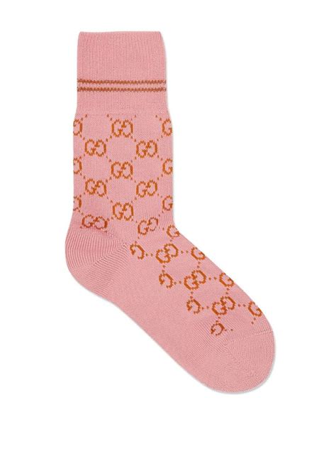 gucci interlocking socks|gucci ankle socks women's.